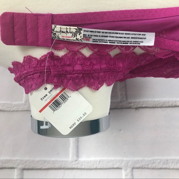 Free People OB590926 Lace Halter Bralette XS - Picture 5 of 8